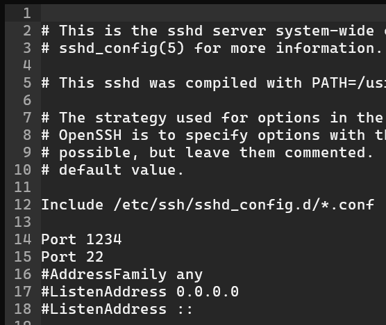 Ssh-konffitiedosto