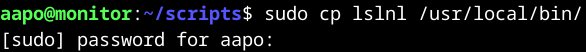 Script-tiedoston kopiointi