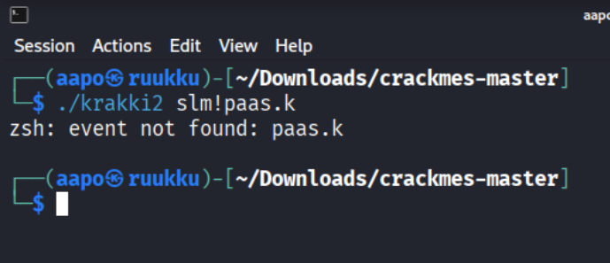 Epaonnistunut yritys
