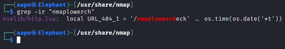 Viimeinen merkkijono paikannettuna